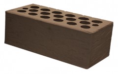Кирпич керамический формата 1.4нф TY цвет "SHOKOLAD" (с накатом) (320 шт.)