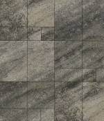 Грандо Б.9.Фсм.6. Листопад гранит Антрацит комплект из 4 видов плит (91 шт.)